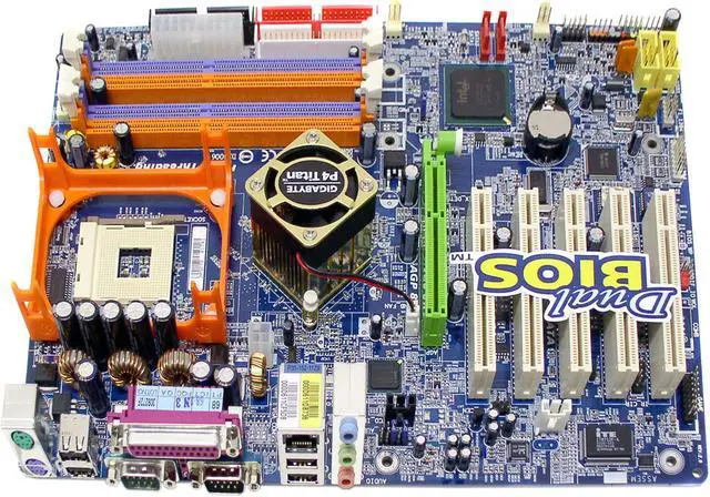 Alt view image 2 of 4 - GIGABYTE GA-8IPE1000 Pro Socket 478 Intel 865PE ATX Intel Motherboard