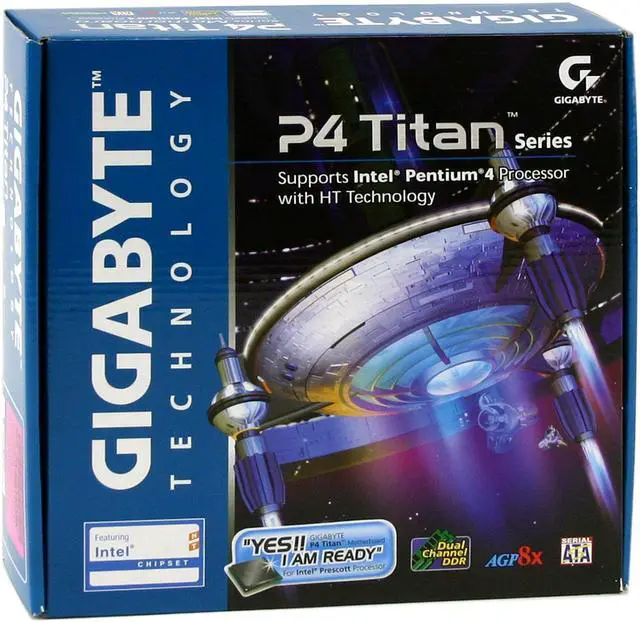 Alt view image 4 of 4 - GIGABYTE GA-8IG1000MK Socket 478 Intel 865G Micro ATX Intel Motherboard