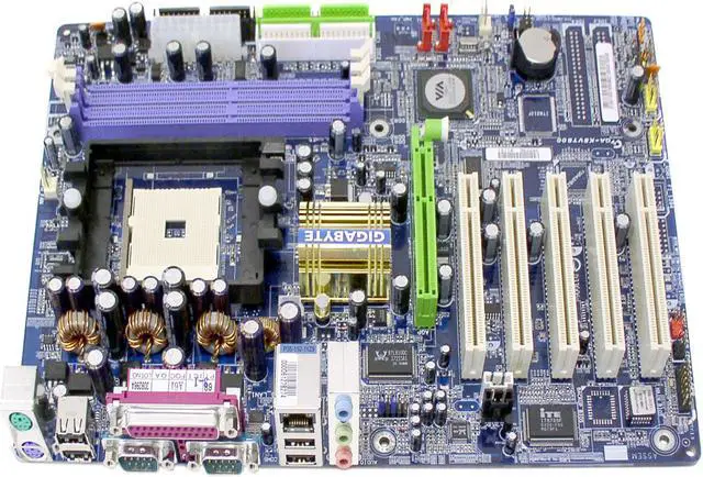 Main image of GIGABYTE GA-K8VT800 754 VIA K8T800 ATX AMD Motherboard