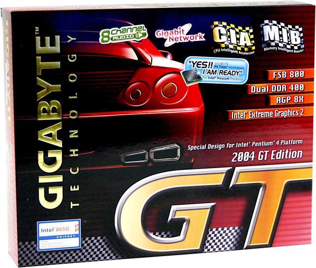 Alt view image 5 of 5 - GIGABYTE GA-8IG1000PRO-G Socket 478 Intel 865G ATX Intel Motherboard