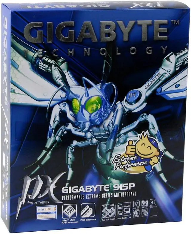 Alt view image 4 of 5 - GIGABYTE GA-8I915P DUO PRO LGA 775 Intel 915P ATX Intel Motherboard