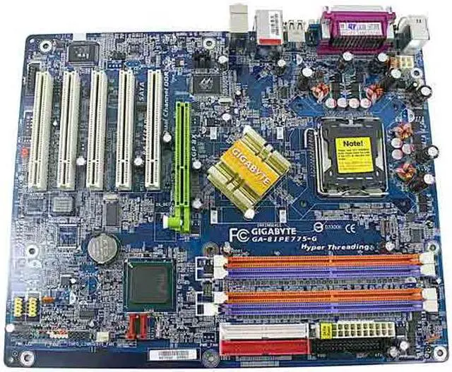 Alt view image 2 of 5 - GIGABYTE GA-8IPE775-G LGA 775 Intel 865PE ATX Intel Motherboard