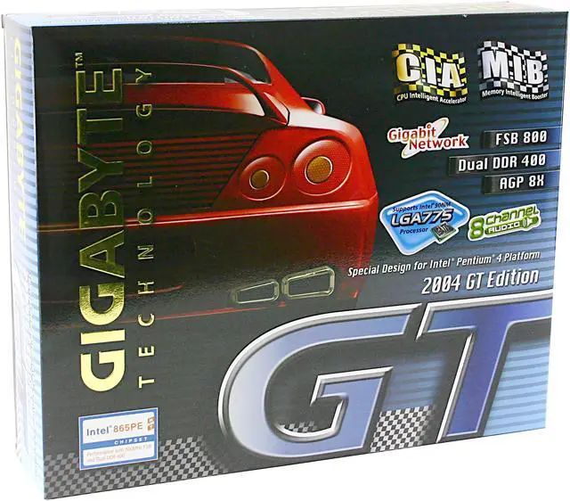 Alt view image 5 of 5 - GIGABYTE GA-8IPE775-G LGA 775 Intel 865PE ATX Intel Motherboard