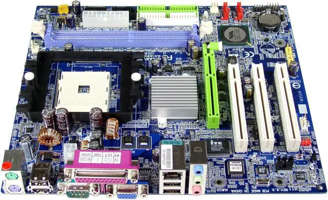 Main image of GIGABYTE GA-K8VM800M 754 VIA K8M800 Micro ATX AMD Motherboard