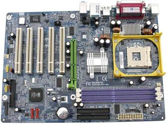 Alt view image 2 of 4 - GIGABYTE GA-8S648FXP-RZ Socket 478 SiS 648FX ATX Intel Motherboard