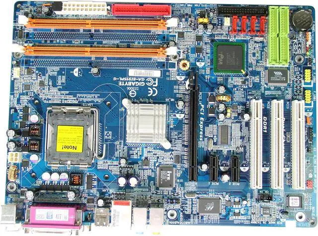 Alt view image 3 of 5 - GIGABYTE GA-8I915PL-G LGA 775 Intel 915PL ATX Intel Motherboard