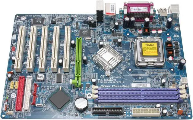 Alt view image 3 of 5 - GIGABYTE GA-8I848P775-G LGA 775 Intel 848P ATX Intel Motherboard