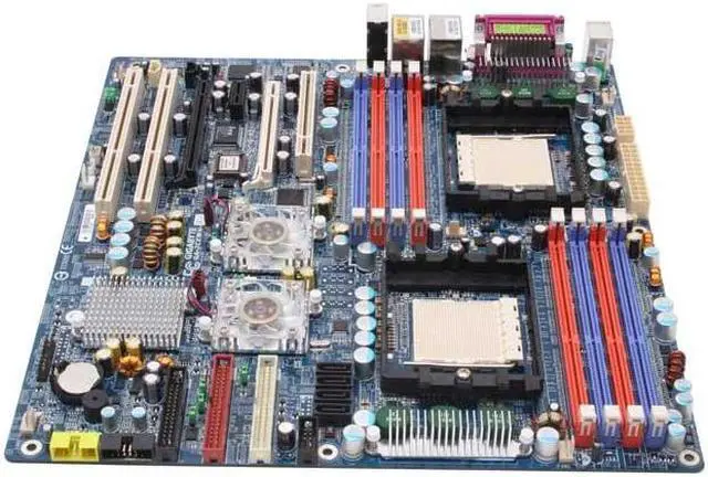 Alt view image 5 of 7 - GIGABYTE GA-2CEWH Extended ATX Server Motherboard Dual 940 NVIDIA nForce Professional 2200 + 2050 + AMD 8132