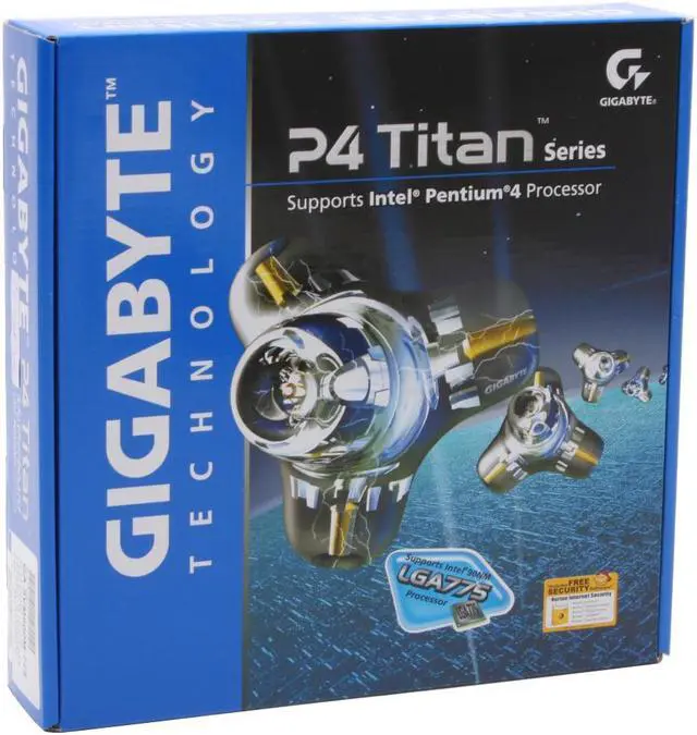 Alt view image 5 of 5 - GIGABYTE GA-8VM800M-775 LGA 775 VIA P4M800 Micro ATX Intel Motherboard