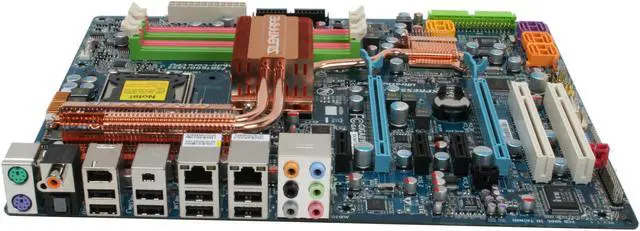 Alt view image 2 of 7 - GIGABYTE GA-EX38T-DQ6 LGA 775 Intel X38 ATX Intel Motherboard