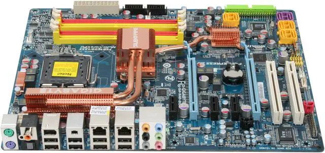 Alt view image 2 of 7 - GIGABYTE GA-X48-DQ6 LGA 775 Intel X48 ATX Intel Motherboard