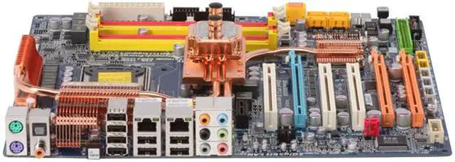 Alt view image 2 of 6 - GIGABYTE GA-EP45-EXTREME LGA 775 Intel P45 ATX Intel Motherboard