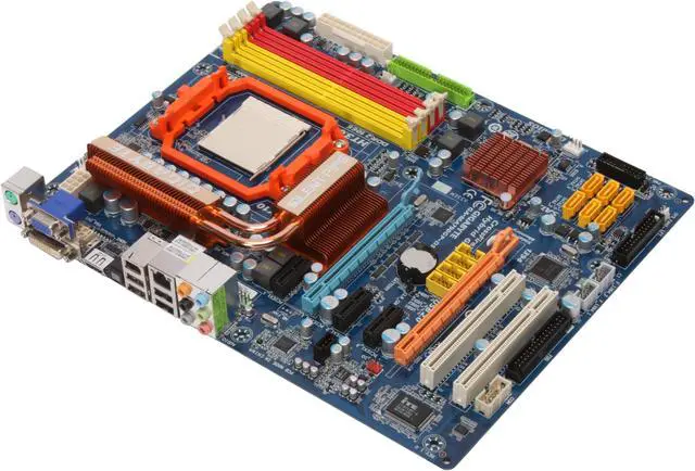 Main image of GIGABYTE GA-MA790GP-DS4H AM2+/AM2 AMD 790GX HDMI ATX AMD Motherboard