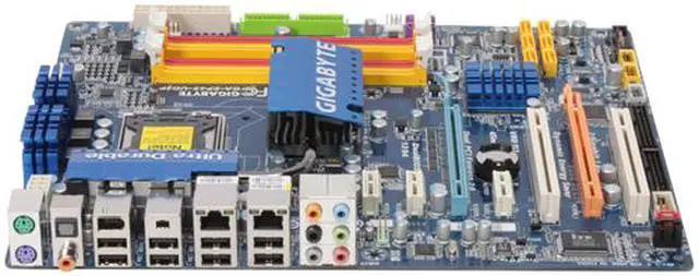 Alt view image 2 of 5 - GIGABYTE GA-EP45-UD3P LGA 775 Intel P45 ATX Intel Motherboard