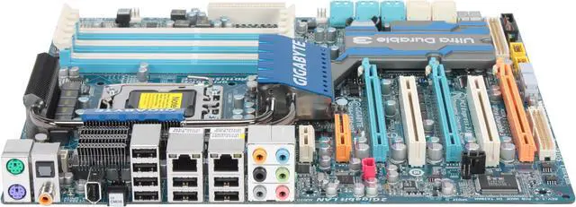 Alt view image 2 of 5 - GIGABYTE GA-EX58-UD5 LGA 1366 Intel X58 ATX Intel Motherboard