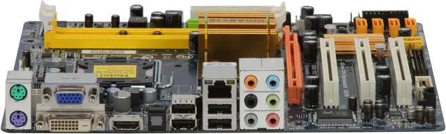 Alt view image 2 of 5 - GIGABYTE GA-EG41M-S2H LGA 775 Intel G41 HDMI Micro ATX Intel Motherboard
