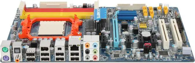 Alt view image 2 of 5 - GIGABYTE GA-MA770-DS3P AM2+/AM2 AMD 770 ATX AMD Motherboard