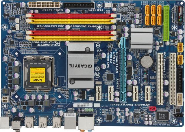 GIGABYTE GA-EP45-UD3L LGA 775 ATX Intel Motherboard - Newegg.com