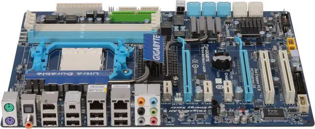 Alt view image 2 of 5 - GIGABYTE GA-MA790FXT-UD5P AM3 DDR3 AMD 790FX ATX AMD Motherboard