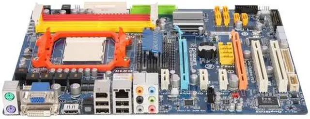 Alt view image 2 of 5 - GIGABYTE GA-MA780G-UD3H AM2+/AM2 AMD 780G HDMI ATX AMD Motherboard