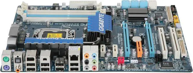 Alt view image 2 of 5 - GIGABYTE GA-EX58-UD3R-SLI LGA 1366 Intel X58 ATX Intel Motherboard