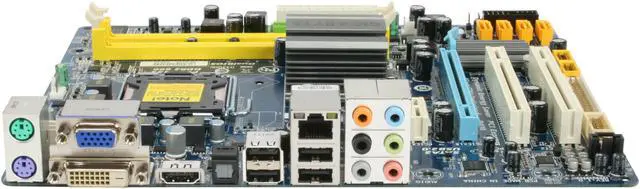 Alt view image 2 of 5 - GIGABYTE GA-EG41M-US2H LGA 775 Intel G41 HDMI Micro ATX Intel Motherboard