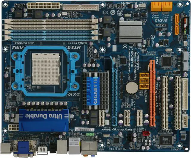 Alt view image 9 of 11 - GIGABYTE GA-MA790GPT-UD3H AM3 AMD 790GX HDMI ATX AMD Motherboard