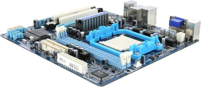 Alt view image 5 of 11 - GIGABYTE GA-MA78LM-S2 AM3/AM2+/AM2 AMD 760G Micro ATX AMD Motherboard