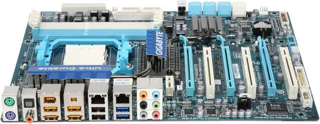 Alt view image 2 of 5 - GIGABYTE GA-790FXTA-UD5 AM3 AMD 790FX USB 3.0 ATX AMD Motherboard