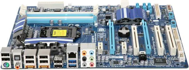 Alt view image 2 of 5 - GIGABYTE GA-P55A-UD3P LGA 1156 Intel P55 USB 3.0 ATX Intel Motherboard