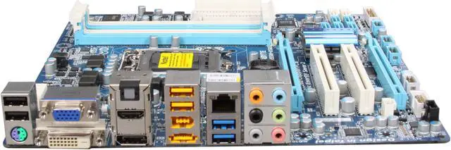 Alt view image 2 of 5 - GIGABYTE GA-H55M-USB3 LGA 1156 Intel H55 HDMI USB 3.0 Micro ATX Intel Motherboard