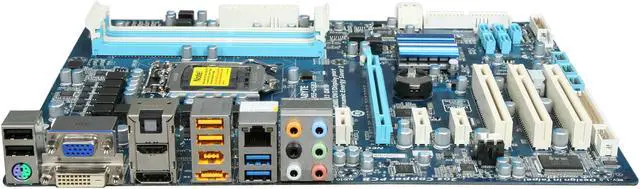 Alt view image 2 of 5 - GIGABYTE GA-H55-USB3 LGA 1156 Intel H55 HDMI USB 3.0 ATX Intel Motherboard
