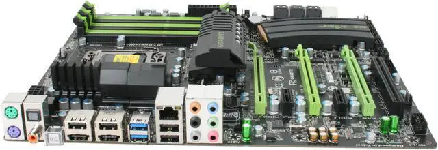 Alt view image 2 of 5 - GIGABYTE G1 Gaming G1.Guerrilla LGA 1366 Intel X58 USB 3.0 ATX Intel Motherboard
