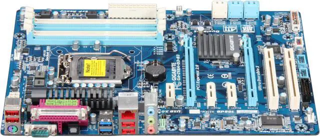 Alt view image 2 of 5 - GIGABYTE GA-Z68A-D3-B3 LGA 1155 Intel Z68 USB 3.0 ATX Intel Motherboard