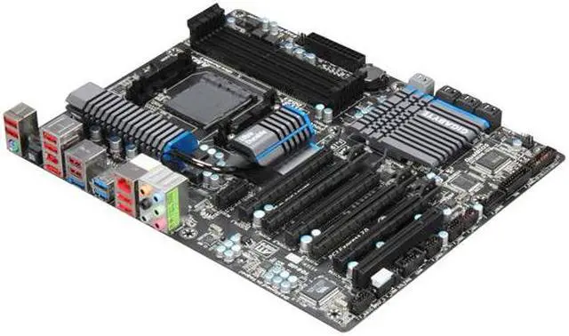 Main image of GIGABYTE GA-990FXA-UD5 AM3+ AMD 990FX + SB950 USB 3.0 ATX AMD Motherboard