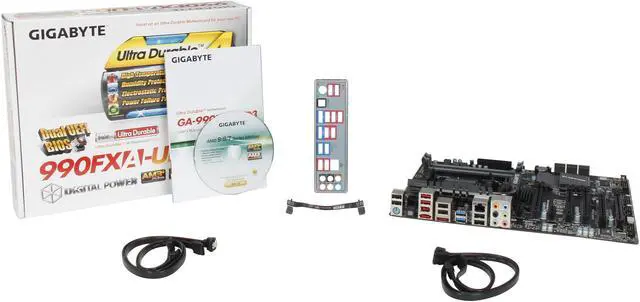 Alt view image 5 of 5 - GIGABYTE GA-990FXA-UD3 AM3+ AMD 990FX + SB950 USB 3.0 ATX AMD Motherboard