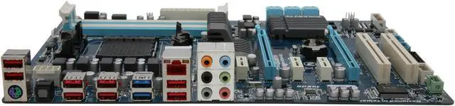Alt view image 2 of 5 - GIGABYTE GA-970A-D3 AM3+ AMD 970 + SB950 USB 3.0 ATX AMD Motherboard