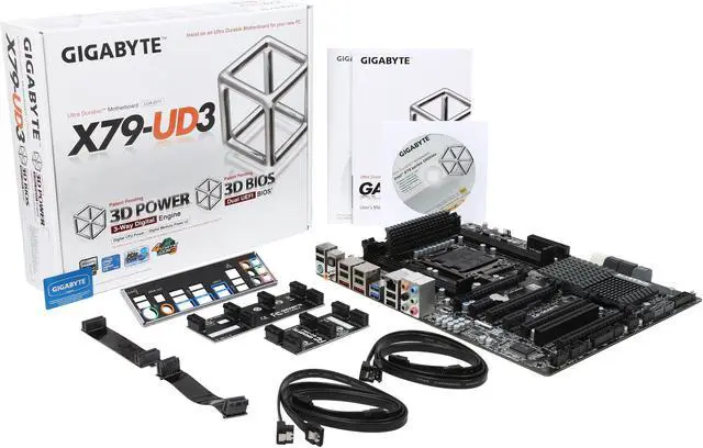 Alt view image 5 of 5 - GIGABYTE GA-X79-UD3 LGA 2011 Intel X79 USB 3.0 ATX Intel Motherboard