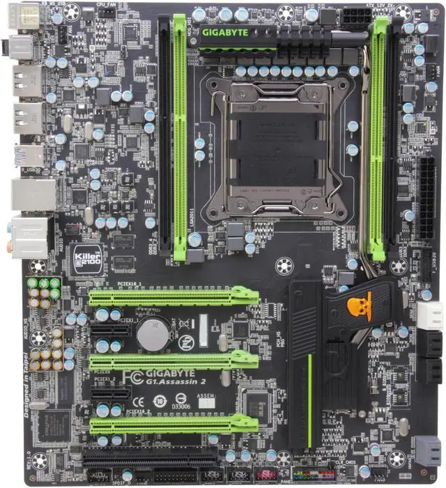 Alt view image 3 of 5 - GIGABYTE G1.ASSASSIN2 LGA 2011 Intel X79 USB 3.0 Extended ATX Intel Motherboard
