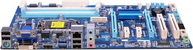 Alt view image 2 of 5 - GIGABYTE GA-H77-DS3H LGA 1155 Intel H77 HDMI USB 3.0 ATX Intel Motherboard