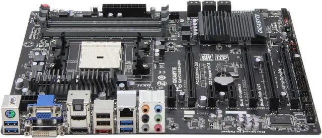 Alt view image 2 of 5 - GIGABYTE GA-F2A85X-UP4 FM2 AMD A85X (Hudson D4) USB 3.0 HDMI ATX AMD Motherboard