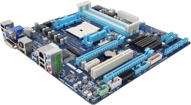 Main image of GIGABYTE GA-F2A85XM-D3H FM2 AMD A85X (Hudson D4) USB 3.0 HDMI Micro ATX AMD Motherboard