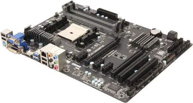 Alt view image 5 of 5 - GIGABYTE GA-F2A85X-D3H FM2 AMD A85X (Hudson D4) USB 3.0 HDMI ATX AMD Motherboard with UEFI BIOS