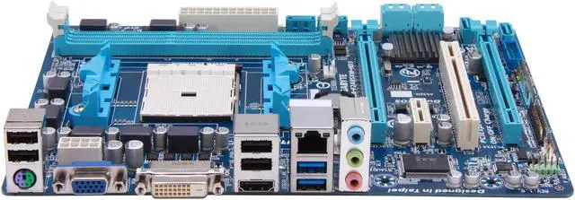 Alt view image 2 of 5 - GIGABYTE GA-F2A85XM-HD3 FM2 AMD A85X (Hudson D4) USB 3.0 HDMI Micro ATX AMD Motherboard with UEFI BIOS