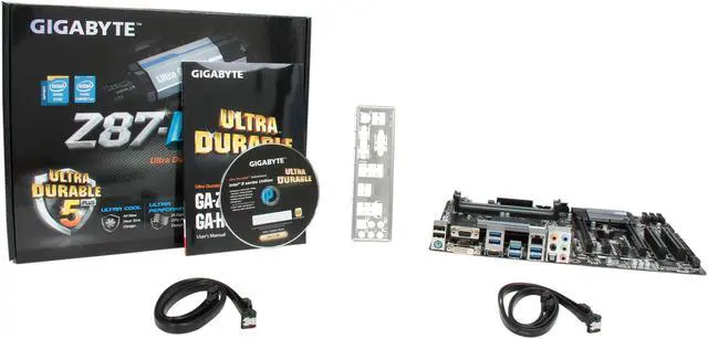 Alt view image 5 of 5 - GIGABYTE GA-Z87-D3HP LGA 1150 Intel Z87 HDMI USB 3.0 ATX Intel Motherboard