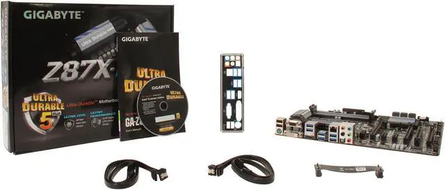 Alt view image 5 of 5 - GIGABYTE GA-Z87X-D3H LGA 1150 Intel Z87 HDMI USB 3.0 ATX Intel Motherboard