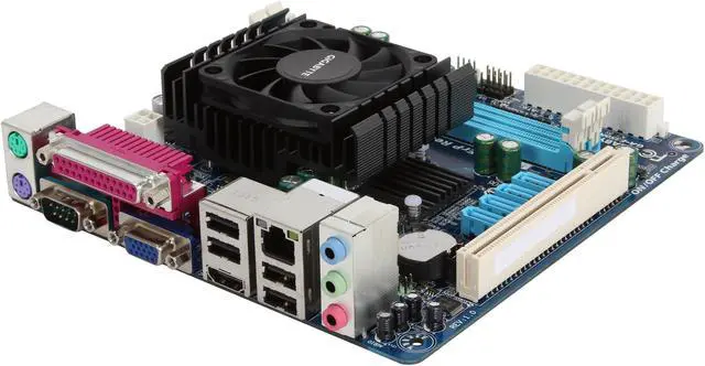 Main image of Gigabyte Ultra Durable 4 Classic GA-E350N WIN8 Desktop Motherboard - AMD A45 Chipset