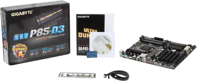 Alt view image 5 of 5 - GIGABYTE GA-P85-D3 LGA 1150 Intel B85 HDMI USB 3.0 ATX Intel Motherboard