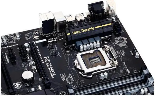 Alt view image 5 of 5 - GIGABYTE GA-Z87-HD3 LGA 1150 Intel Z87 HDMI USB 3.0 ATX Intel Motherboard