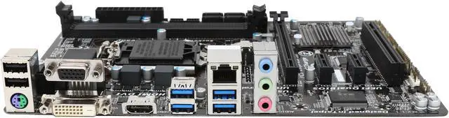 Alt view image 2 of 5 - GIGABYTE GA-H87M-HD3 LGA 1150 Intel H87 HDMI USB 3.0 Micro ATX Intel Motherboard With UEFI BIOS